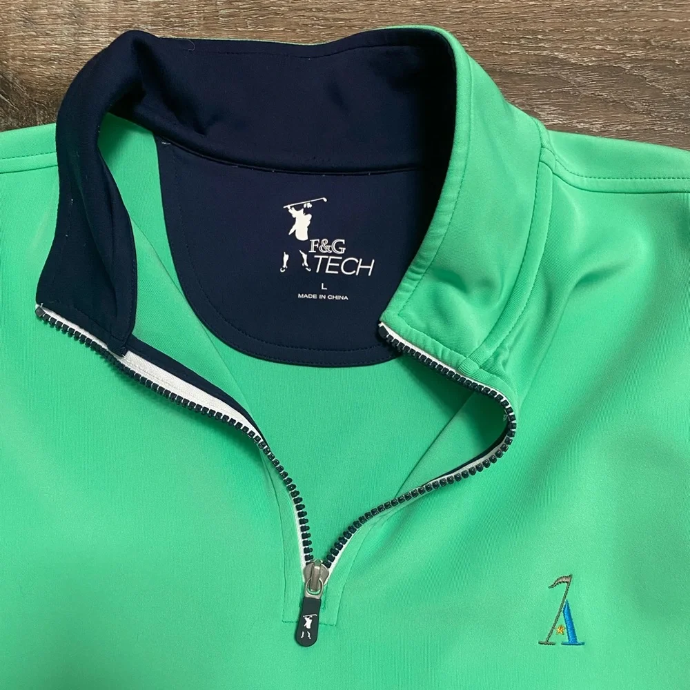 Fairway & Greene Green Lightweight Jacket - Picture 2 of 2